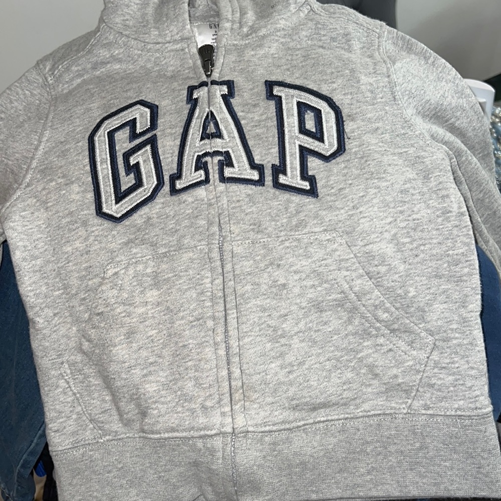 Gap Zip Up Hoodie Toddler 3T